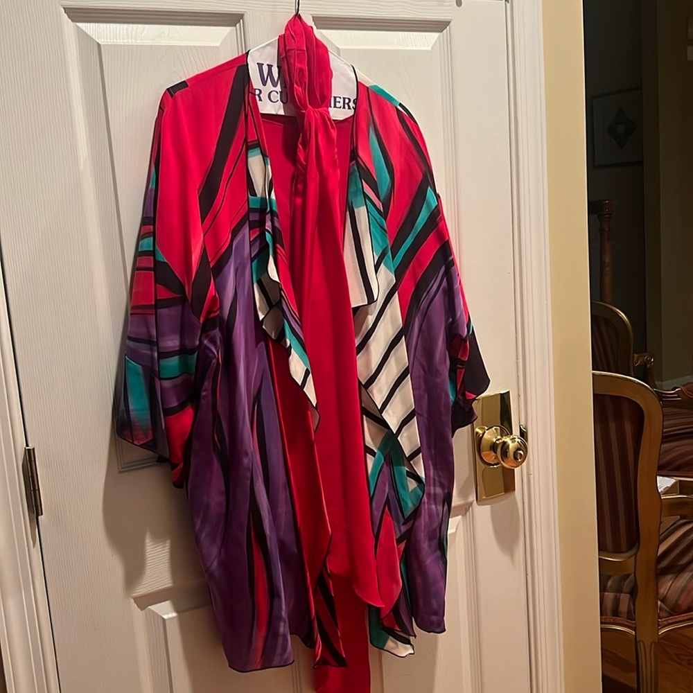 3 piece jacket, shell and sash